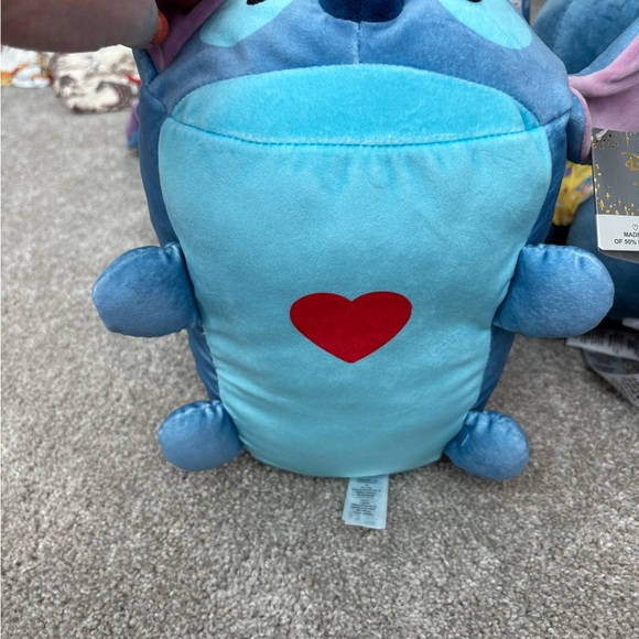 Disney NWT Primark Tsum Tsum Stitch Plush heart on belly - Picture 8 of 10